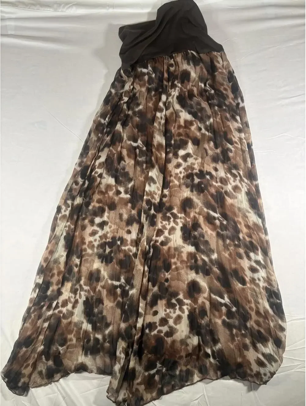 Matty m. Women's Brown and Multi Skirt
